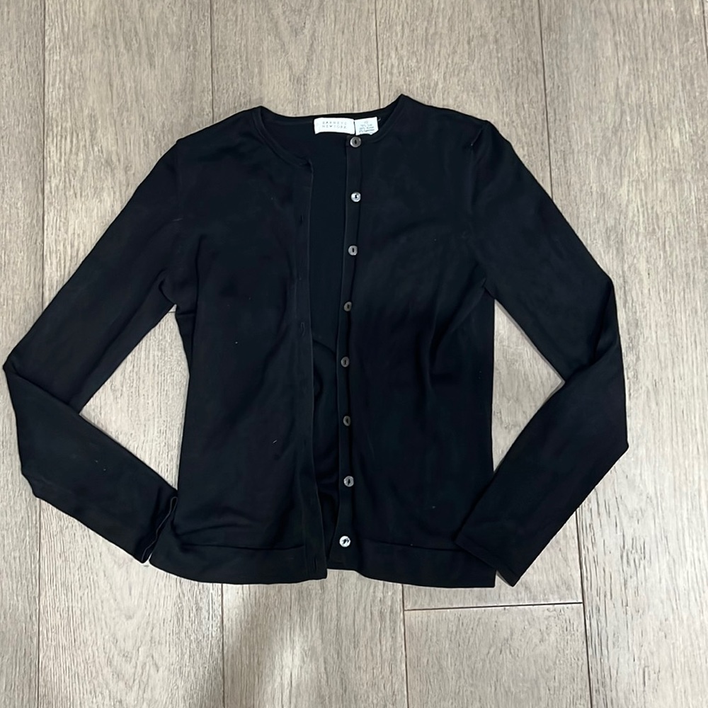 Barney’s New York Silk Blend Cardigen